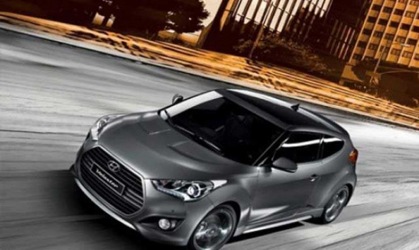 Hyundai Veloster получил небольшой фэслифтинг и 7-семиступенчатую коробку DCT